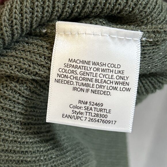 NWT Time & Tru Women’s Sweater Tank Top Green Knit Sleeveless Shirt Size XL 16-1 - Picture 4 of 16